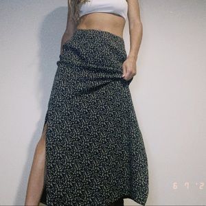 Vintage maxi skirt!